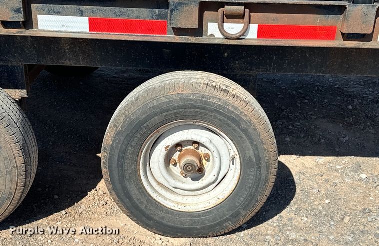 image for item EJ8946 1972 Shop built equipment trailer