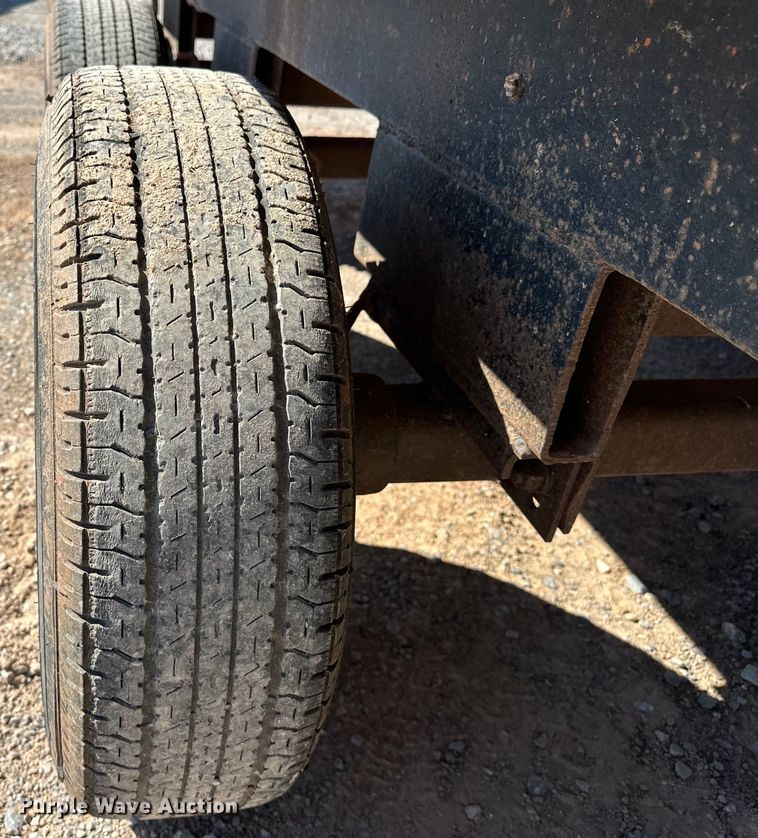 image for item EJ8946 1972 Shop built equipment trailer