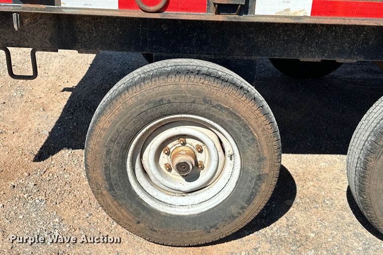 image for item EJ8946 1972 Shop built equipment trailer