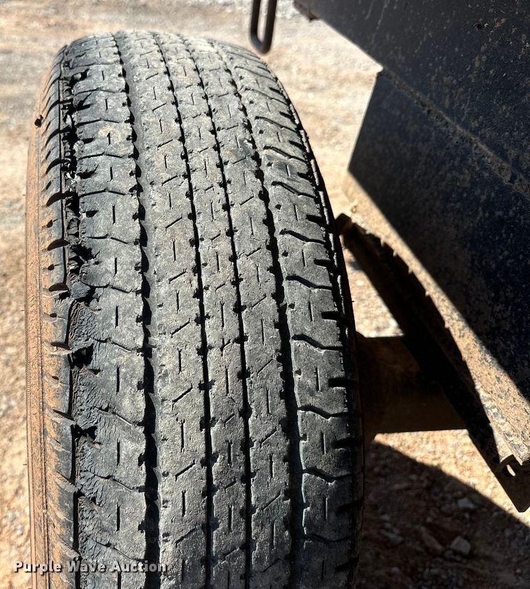 image for item EJ8946 1972 Shop built equipment trailer