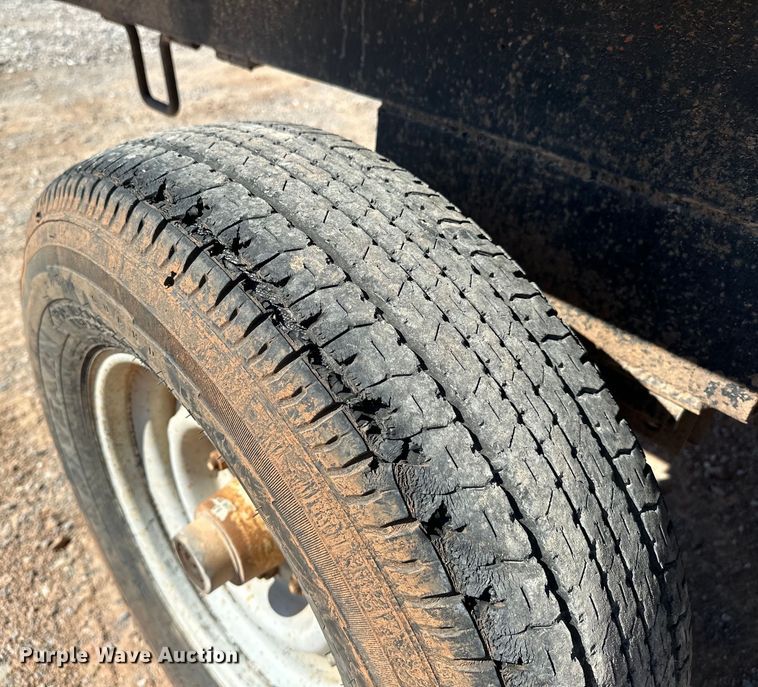 image for item EJ8946 1972 Shop built equipment trailer