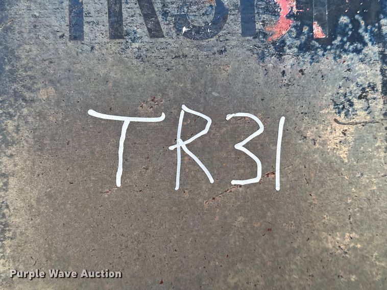 image for item EJ8946 1972 Shop built equipment trailer