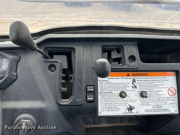 image for item EJ8949 2021 Honda Pioneer 1000 utility vehicle