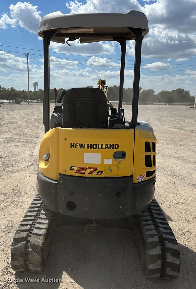 image for item EJ8955 2012 New Holland  E27B mini excavator