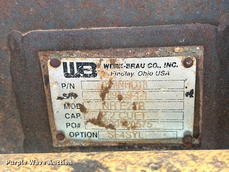 image for item EJ8955 2012 New Holland  E27B mini excavator