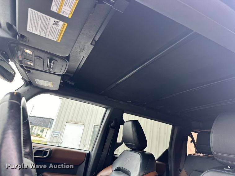 image for item EJ8966 2021 Ford Bronco 