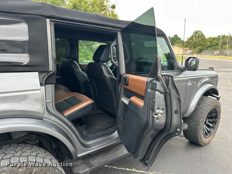 image for item EJ8966 2021 Ford Bronco 