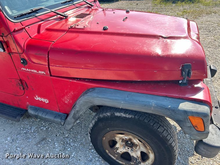 image for item EK3062 1998 Jeep Wrangler SUV