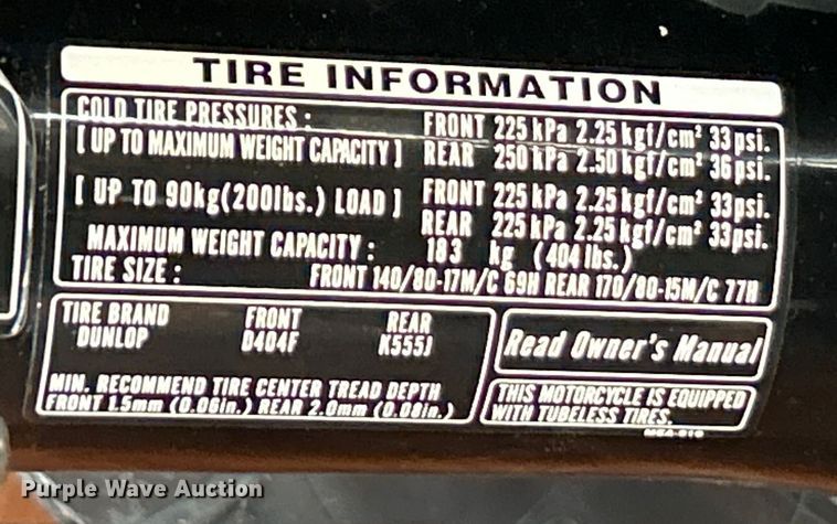 image for item EK3258 2007 Honda  1300 motorcycle