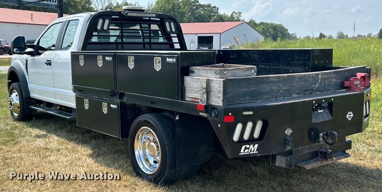 image for item EK3262 2021 Ford F450 Super Duty XL flatbed truck