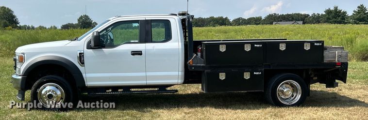 image for item EK3262 2021 Ford F450 Super Duty XL flatbed truck