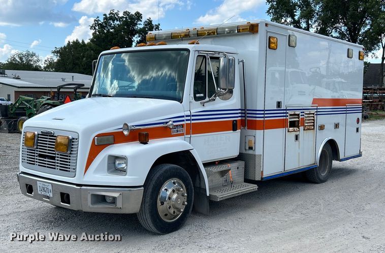 image for item EK3279 2003 Frieghtliner  FL60 Ambulance
