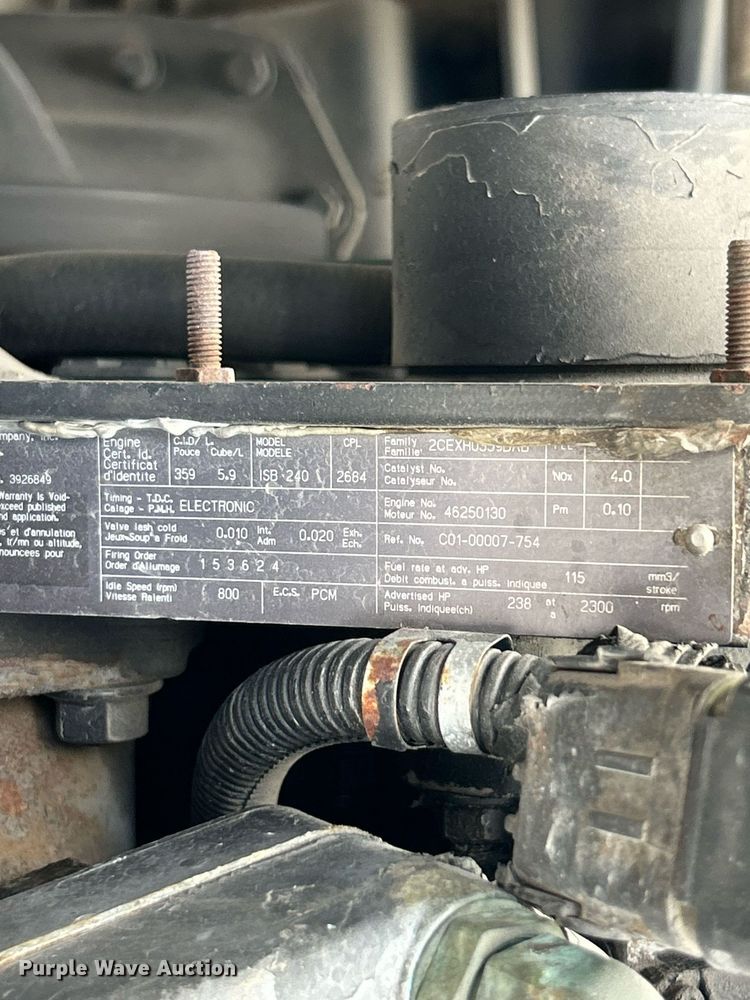 image for item EK3279 2003 Frieghtliner  FL60 Ambulance