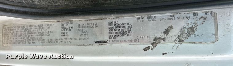 image for item EK3279 2003 Frieghtliner  FL60 Ambulance