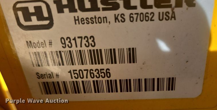 image for item EK6437 2015 Hustler Super 104 ZTR lawn mower