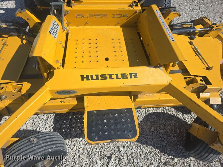 image for item EK6438 2015 Hustler Super 104 ZTR lawn mower