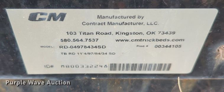 image for item EQ2065 CM RD-04978434SD flatbed pickup truck bed