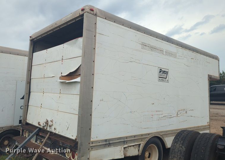 image for item EQ2073 Shop built enclosed cargo trailer