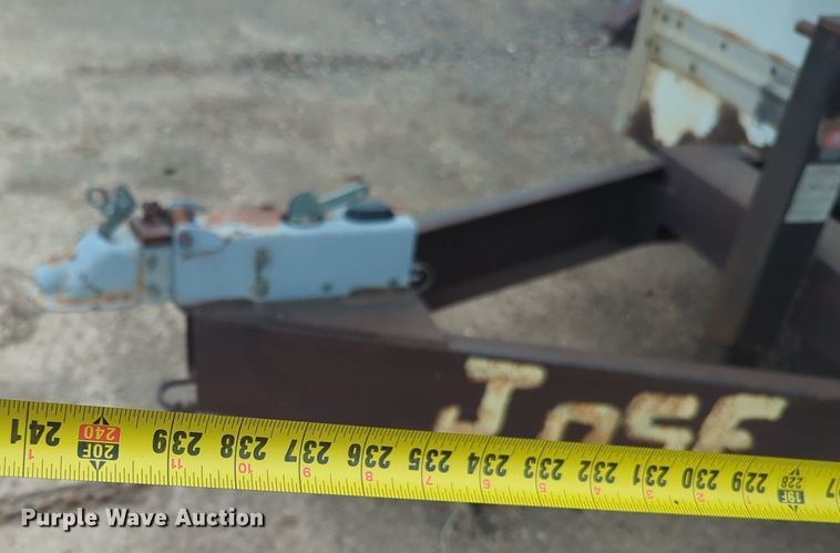 image for item EQ2073 Shop built enclosed cargo trailer