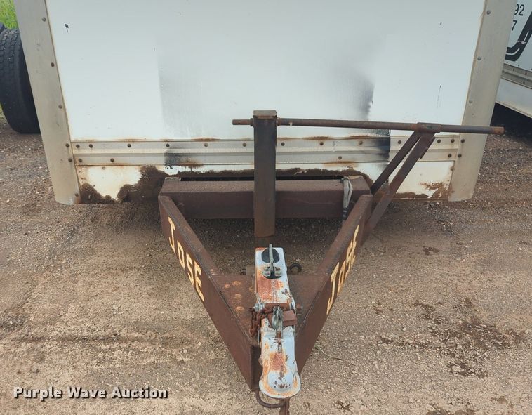 image for item EQ2073 Shop built enclosed cargo trailer