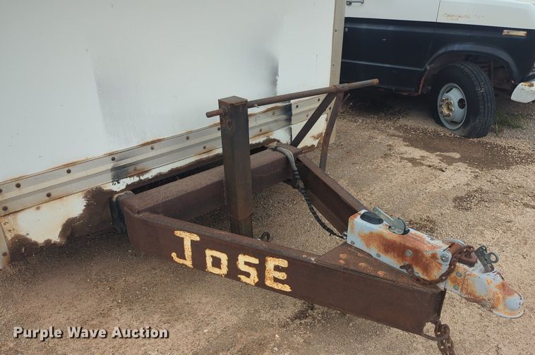 image for item EQ2073 Shop built enclosed cargo trailer