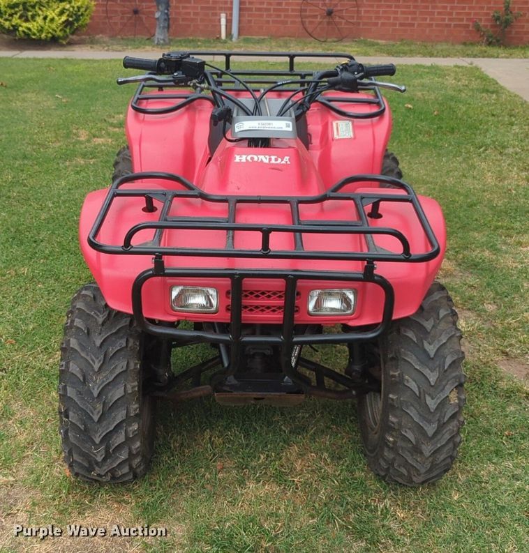 image for item EQ2081 1989 Honda  Fourtrax ATV