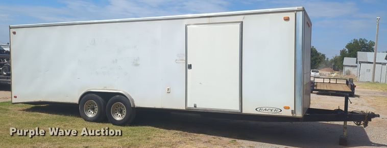 image for item EQ2083 2006 Carson trailer Racer enclosed cargo trailer