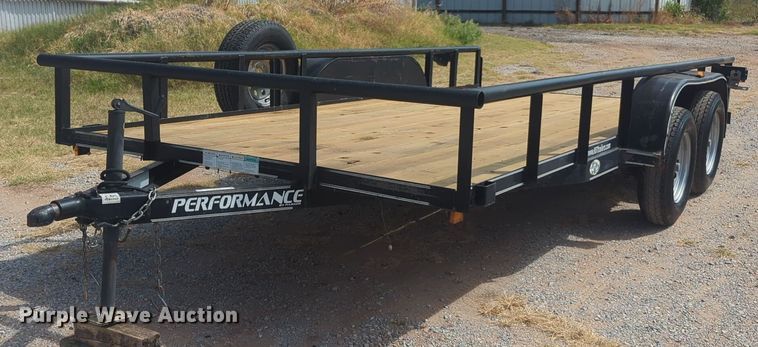 image for item EQ2084 2009 Parker Performance Trailers utility trailer