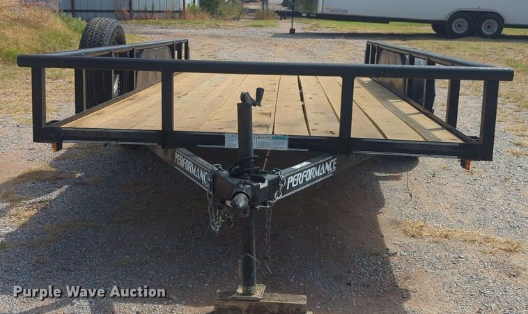 image for item EQ2084 2009 Parker Performance Trailers utility trailer