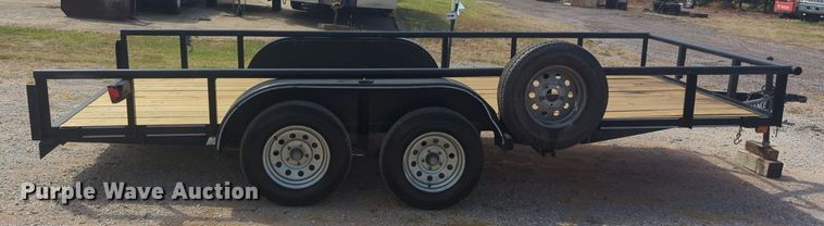 image for item EQ2084 2009 Parker Performance Trailers utility trailer