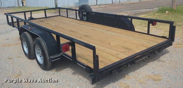 image for item EQ2084 2009 Parker Performance Trailers utility trailer