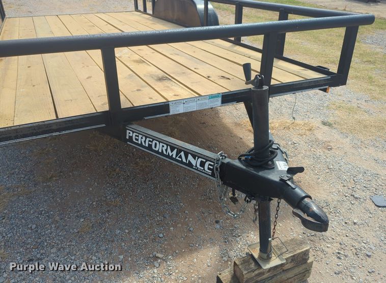 image for item EQ2084 2009 Parker Performance Trailers utility trailer
