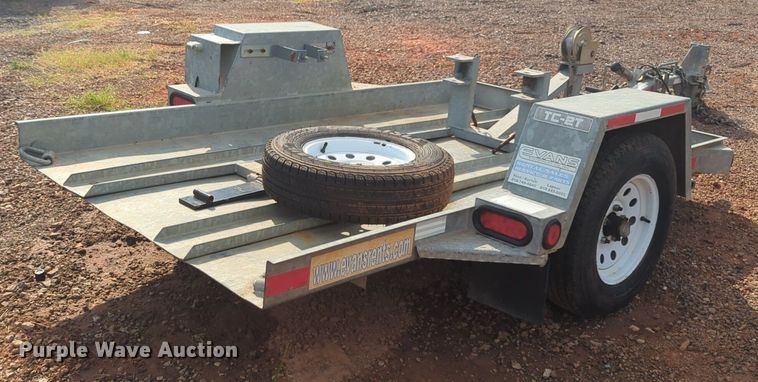 image for item EQ2112 2012 Tow Master Contrail TC-2T utility trailer