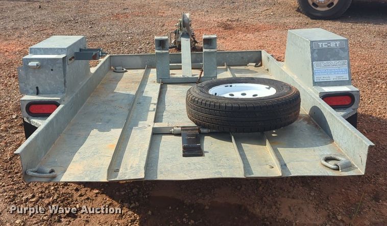 image for item EQ2112 2012 Tow Master Contrail TC-2T utility trailer