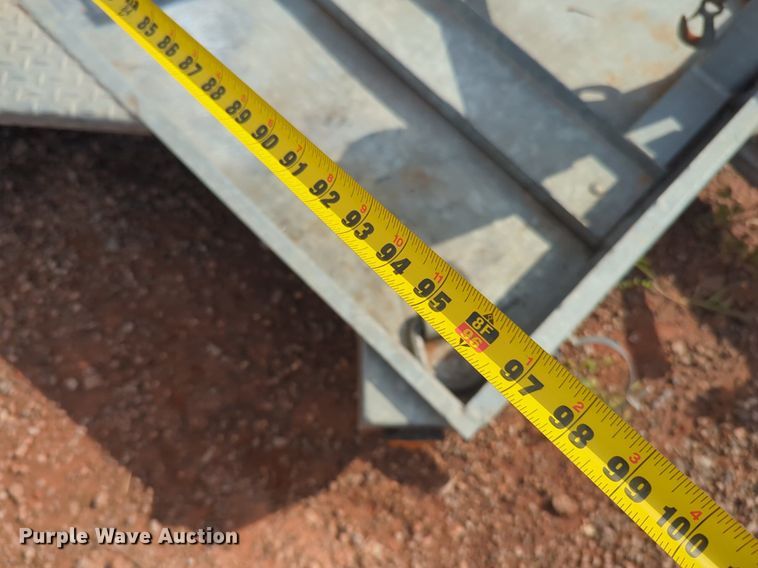 image for item EQ2112 2012 Tow Master Contrail TC-2T utility trailer