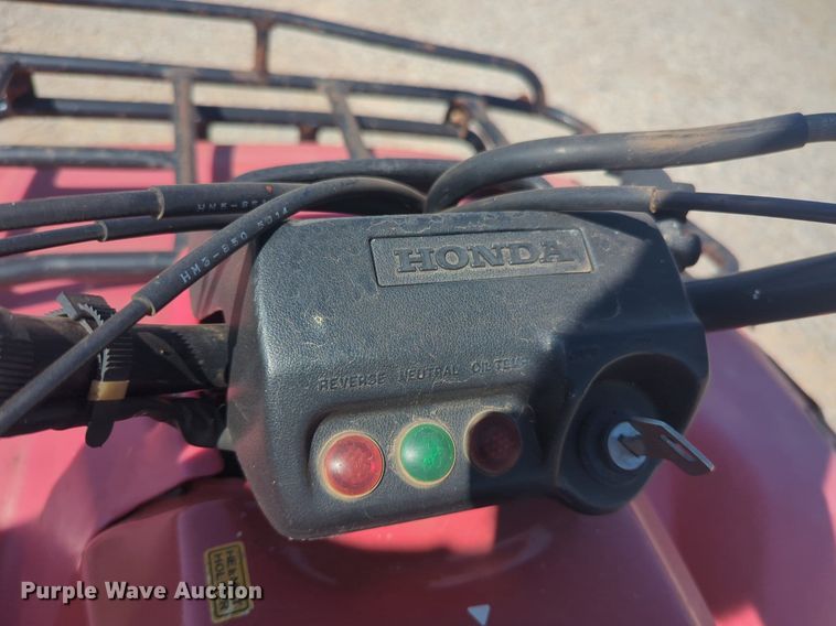 image for item EQ2132 1996 Honda Fourtrax ATV