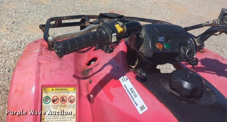 image for item EQ2133 2014 Honda Recon ATV