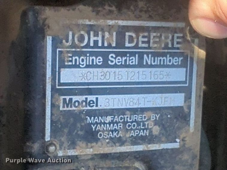 image for item EQ2137 John Deere reel mower