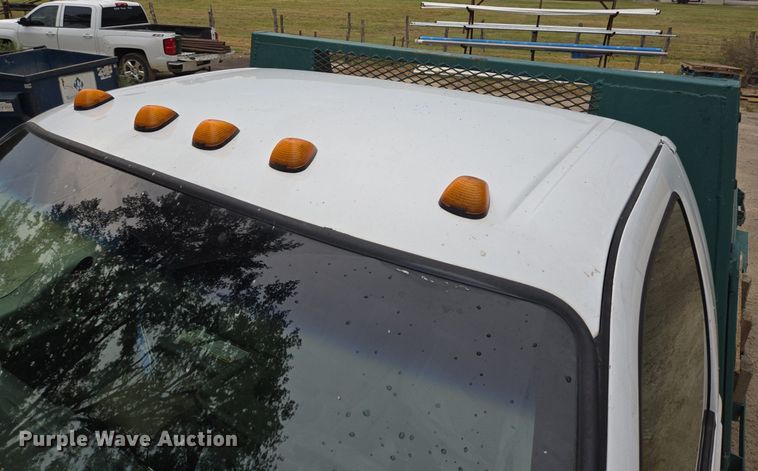 image for item EQ2501 2012 Ford F350 Super Duty XL flatbed pickup truck