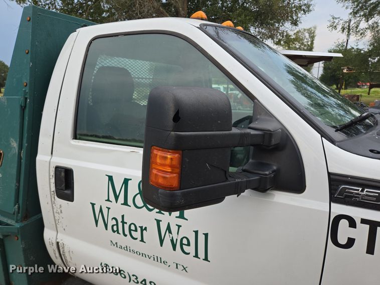 image for item EQ2501 2012 Ford F350 Super Duty XL flatbed pickup truck