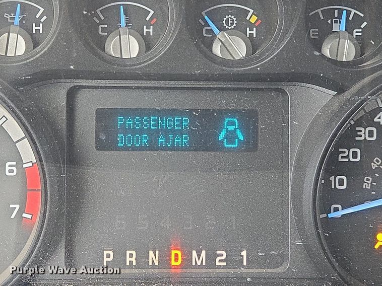 image for item EQ2501 2012 Ford F350 Super Duty XL flatbed pickup truck