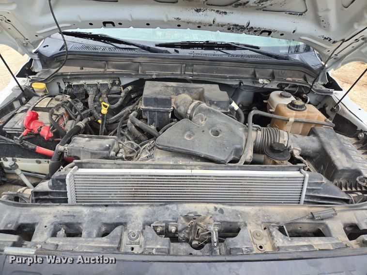 image for item EQ2501 2012 Ford F350 Super Duty XL flatbed pickup truck