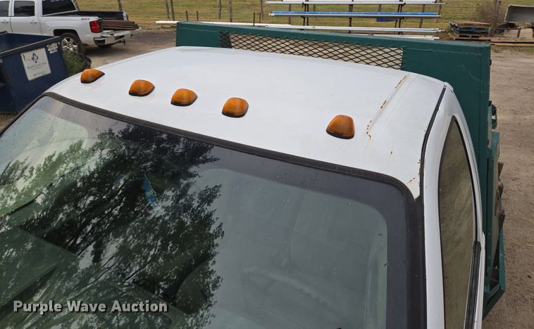 image for item EQ2503 2012 Ford F350 Super Duty XL flatbed pickup truck