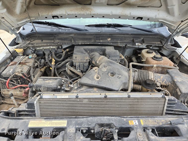 image for item EQ2503 2012 Ford F350 Super Duty XL flatbed pickup truck