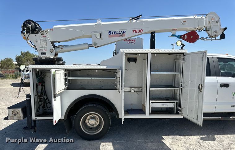 image for item IB9459 2019 Ford F550 Super Duty XL SuperCab utility / service truck