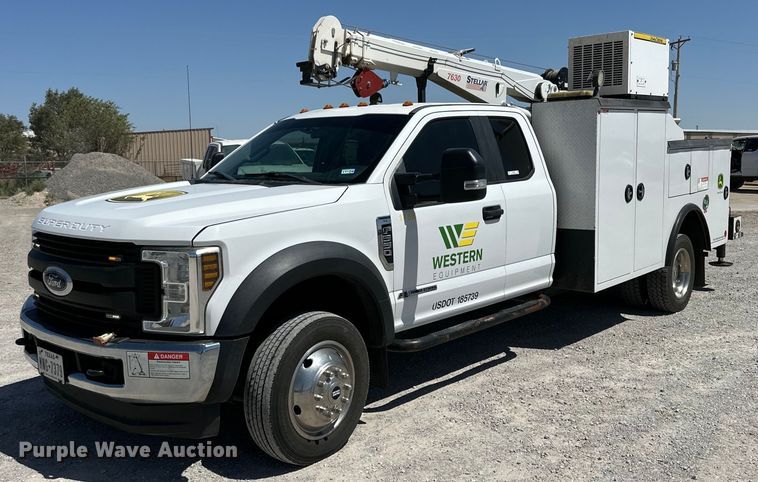 image for item IB9463 2019 Ford F550 Super Duty XL SuperCab utility / service truck