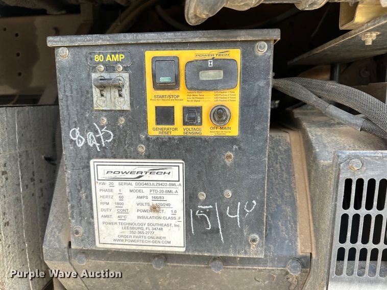 image for item IB9480 2000 Blue Bird blood donation bus