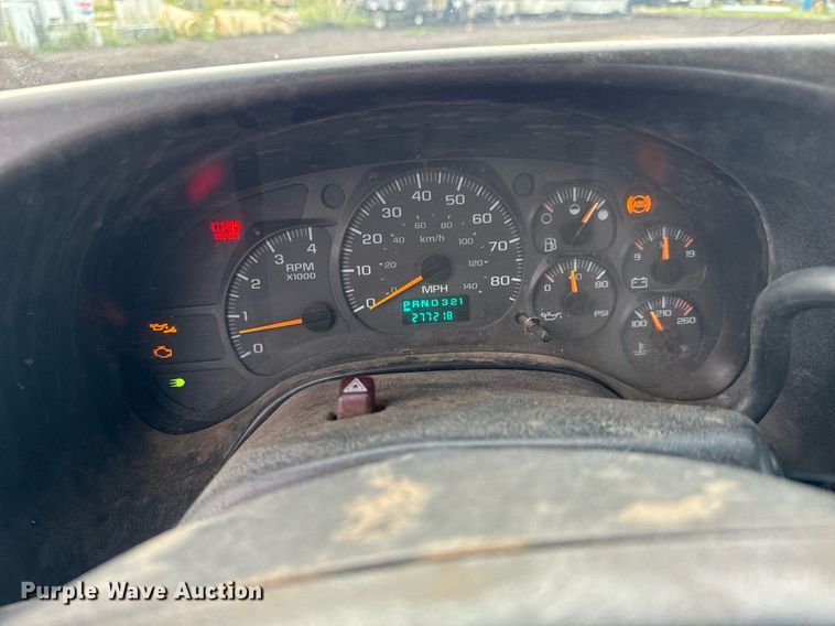 image for item LG9028 2005 GMC C5500 flatbed truck