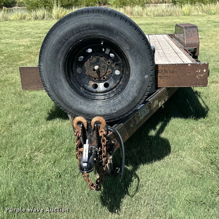 image for item MV9065 2019 Titan KT0799 tilt deck equipment trailer