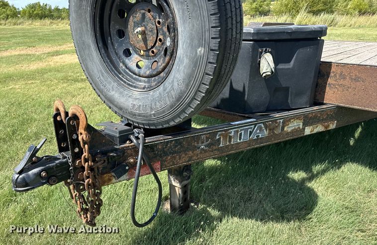 image for item MV9065 2019 Titan KT0799 tilt deck equipment trailer